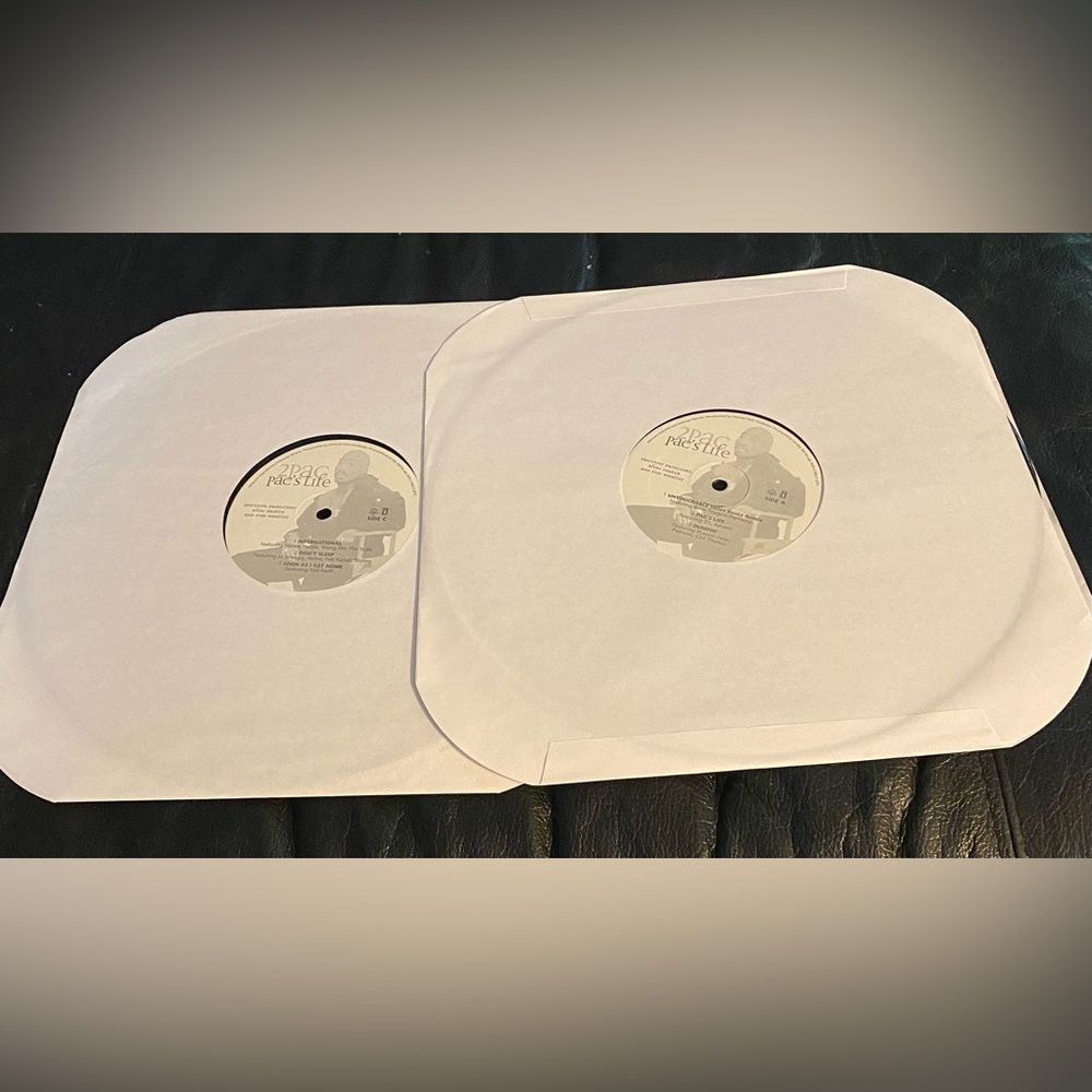 2Pac PAC's Life RARE!! 2 Promo Record Set Excellent Condition clean version - Picture 3 of 12